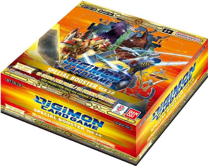 Digimon Card Game – Special Booster Ver.2.0 Display mit 24 Packs auf Englisch