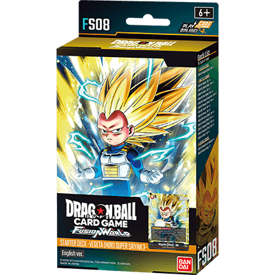  Dragon Ball Super Card Game Fusion World FS08 Vegeta Mini Super Saiyan 3 Starter Deck Englisch
