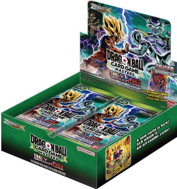 Dragon Ball Super Card Game Masters Zenkai Series EX Beyond Generations Set 07 B24 Booster Display Englisch mit 24 Packs