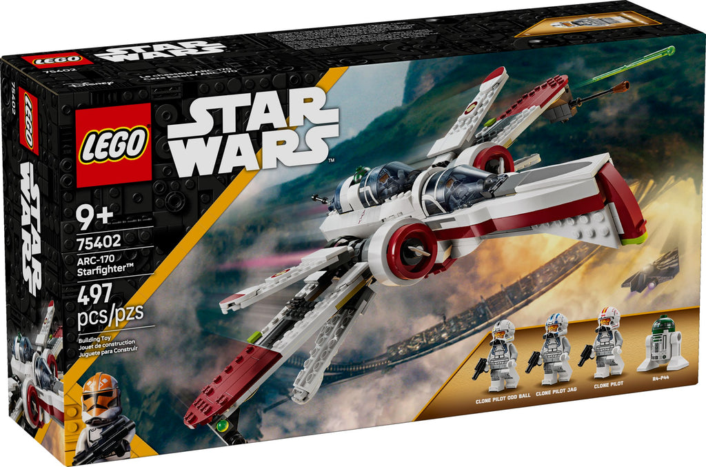 LEGO Star Wars 75402 ARC-170 Starfighter mit Minifiguren