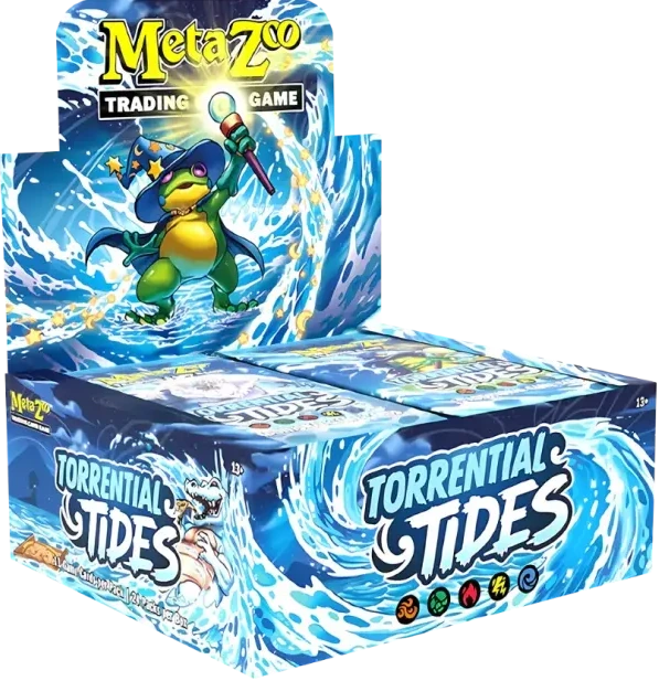 MetaZoo TCG Torrential Tides Booster Box Englisch