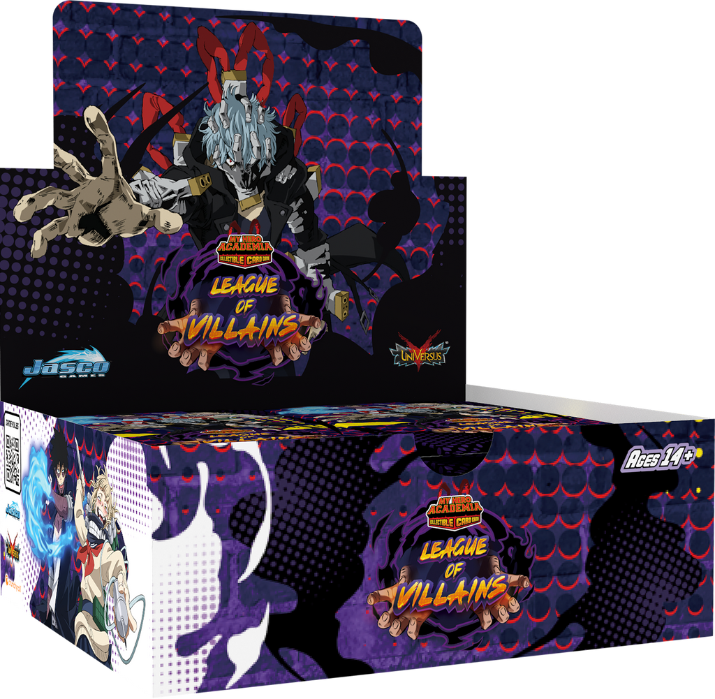 My Hero Academia Collectible Card Game – League of Villains Series 4 Booster Display Englisch mit 24 Packs
