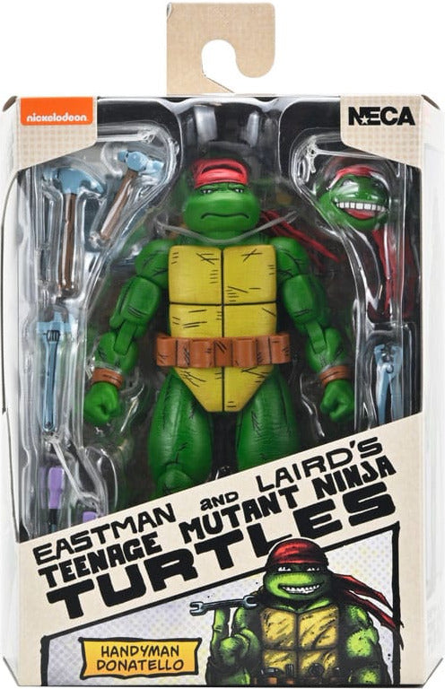 NECA TMNT Handyman Donatello Actionfigur 18 cm