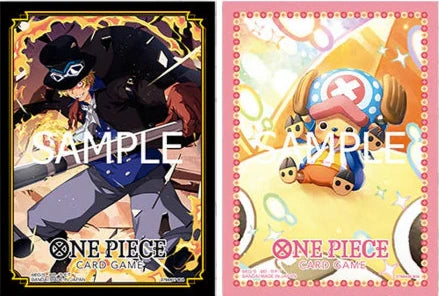 One Piece Card Game Official Sleeves Vol.2 TCG+ Store Edition Englisch oder Japanisch, 2 Designs
