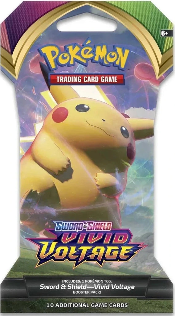 Pokémon Vivid Voltage Sleeved Booster Englisch mit zufälligem Artwork