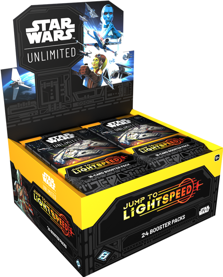Star Wars Unlimited Jump to Lightspeed Booster Display 24 Booster Englisch