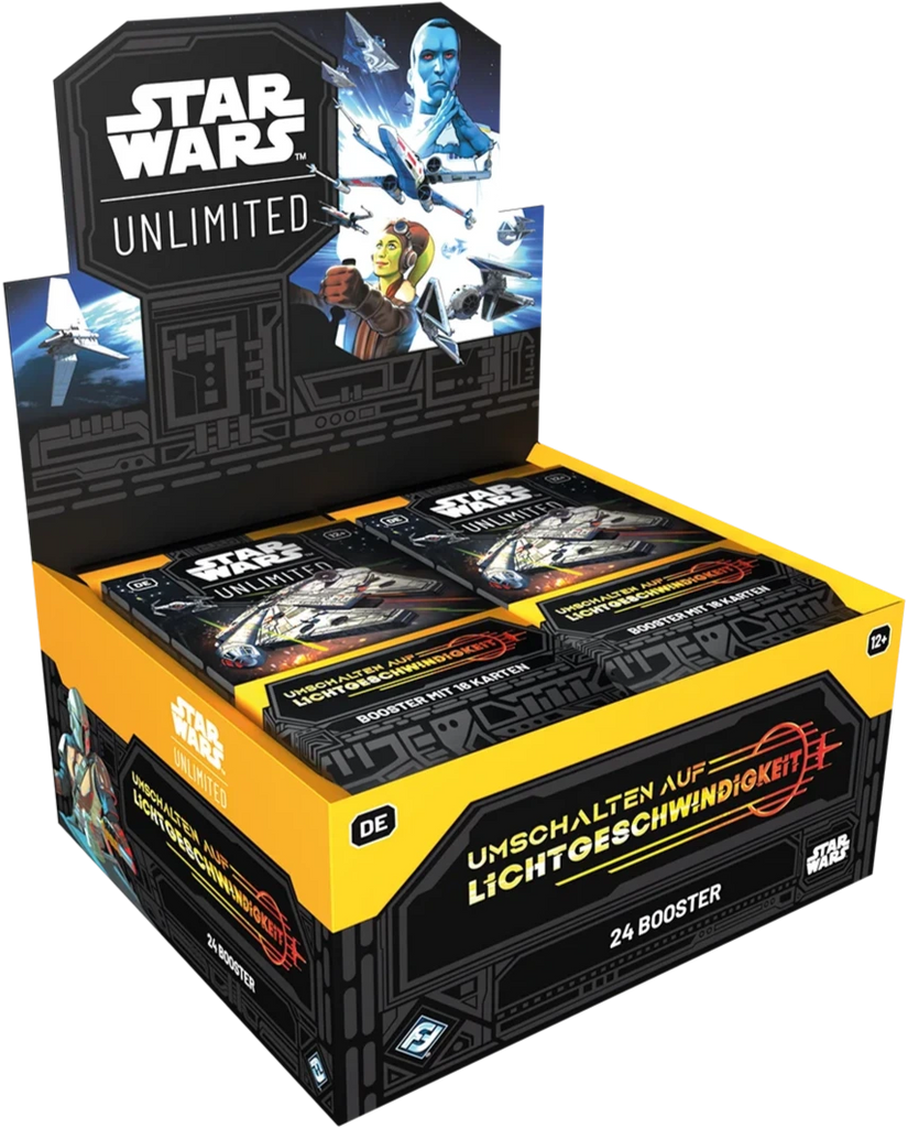 Star Wars Unlimited Umschalten auf Lichtgeschwindigkeit Booster Display 24 Booster Deutsch