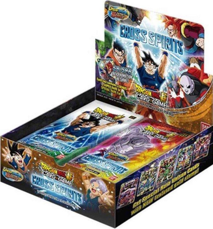  Dragon Ball Super Card Game Unison Warrior Series Set 5 Cross Spirits B14 Booster Display Englisch