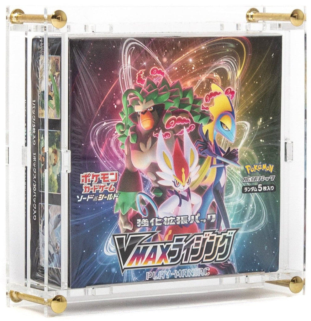  Play-Maniac Acryl Case Schutzhülle für Pokémon Japan Display
